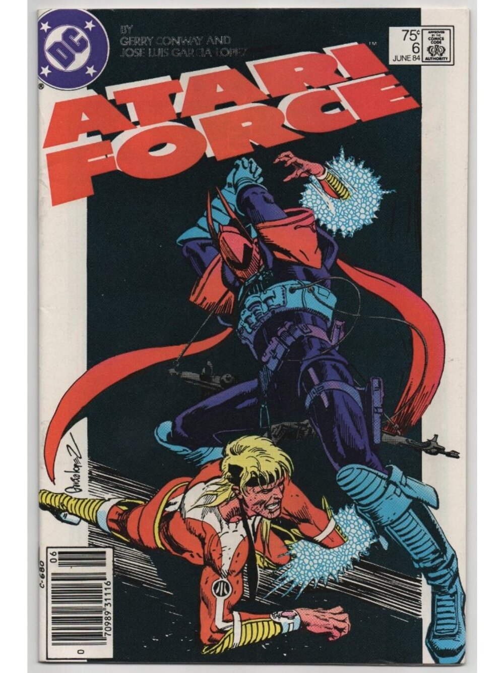Atari Force 6 DC Comics 1984 FN/VF 7.0 Dark Destroyer Gerry Conway